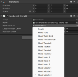 如何在每只手指上添加 Poke 交互【Unity <em>Meta</em> <em>Quest</em> 开发】